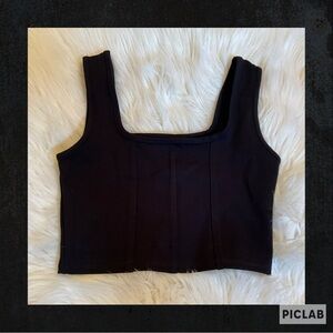 Hunter & Brown Crop Top - NWT - Size Small - Black